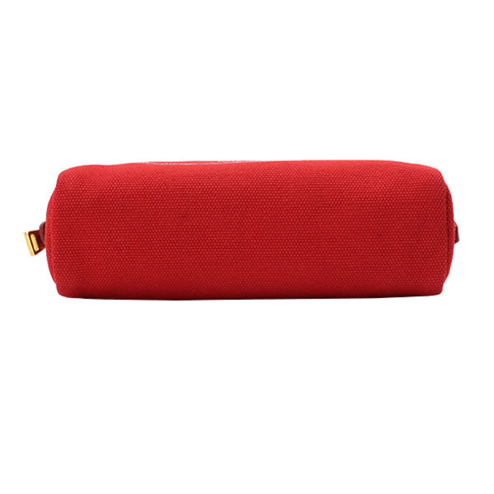 Prada Wallet Red Denim Canvas Makeup Accessory Canapa - Picture 5 of 8